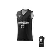 Basketball Jersey Gradient - Black